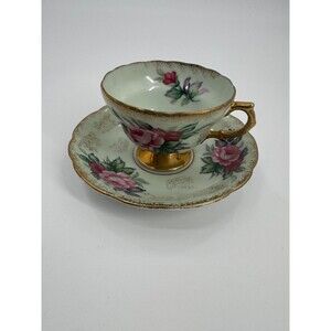 Royal Albert Heirloom Pink Rose Floral Bone China Collectibles Teacup & Saucer